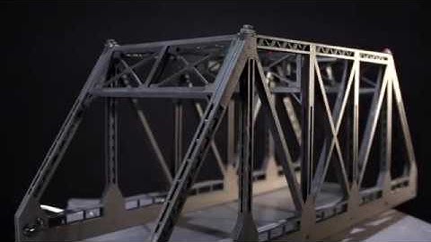 279-4177 Lighted Train Bridge (Dual Track)