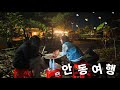 나를 찾아떠난 1박 2일 안동 여행 🇰🇷☘️ | 미스터션샤인 촬영지 (만휴정) | 안동포길쌈 한옥마을 , 계명산자연휴양림 | 안동 손국시 만들기, 불멍🔥| 사과 호떡 만들기