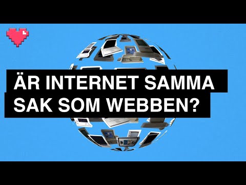 Enkelt förklarat: Är internet samma sak som webben? | Internetkunskap