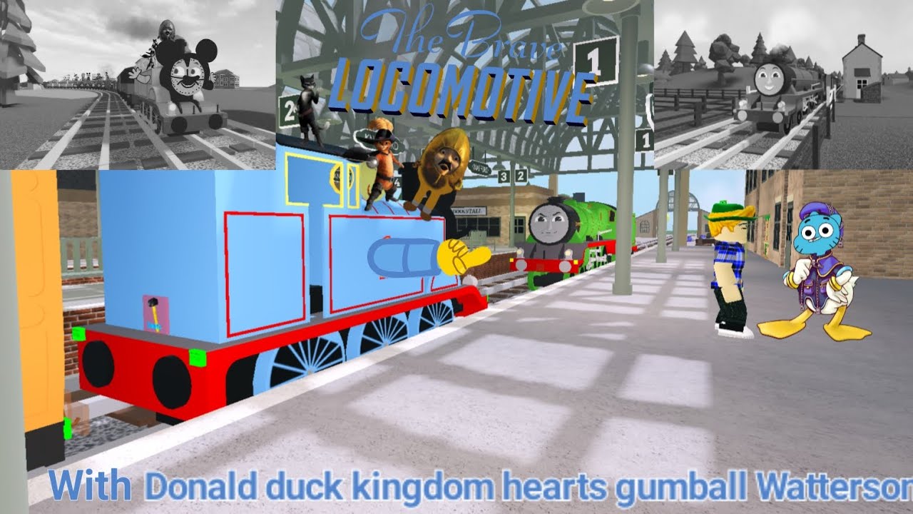 Donald Rws Donald Duck Gumball Watterson With The Brave Locomotive Dog Pre-VS2 ...