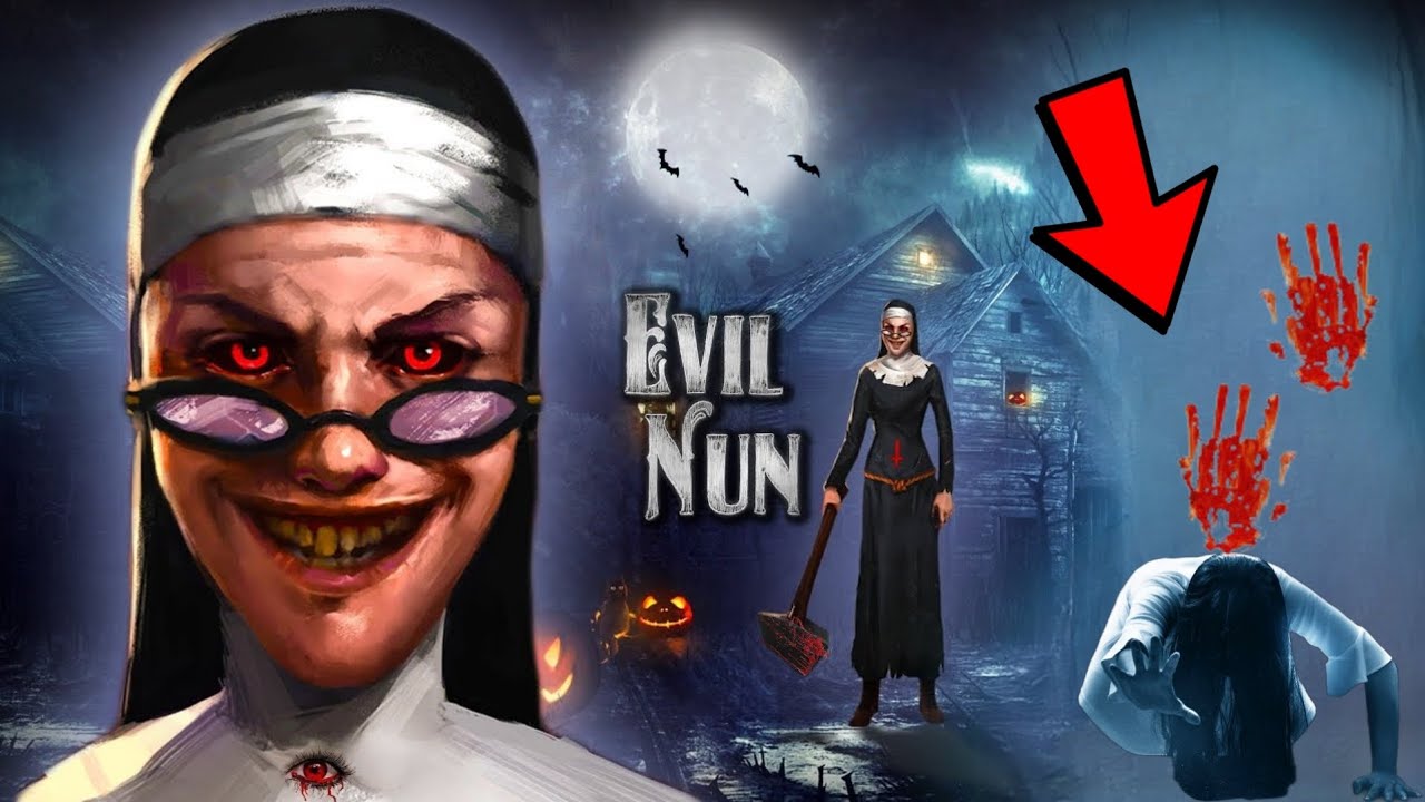 Evil Nun Full Gameplay | Evil Nun Funny Gameplay 