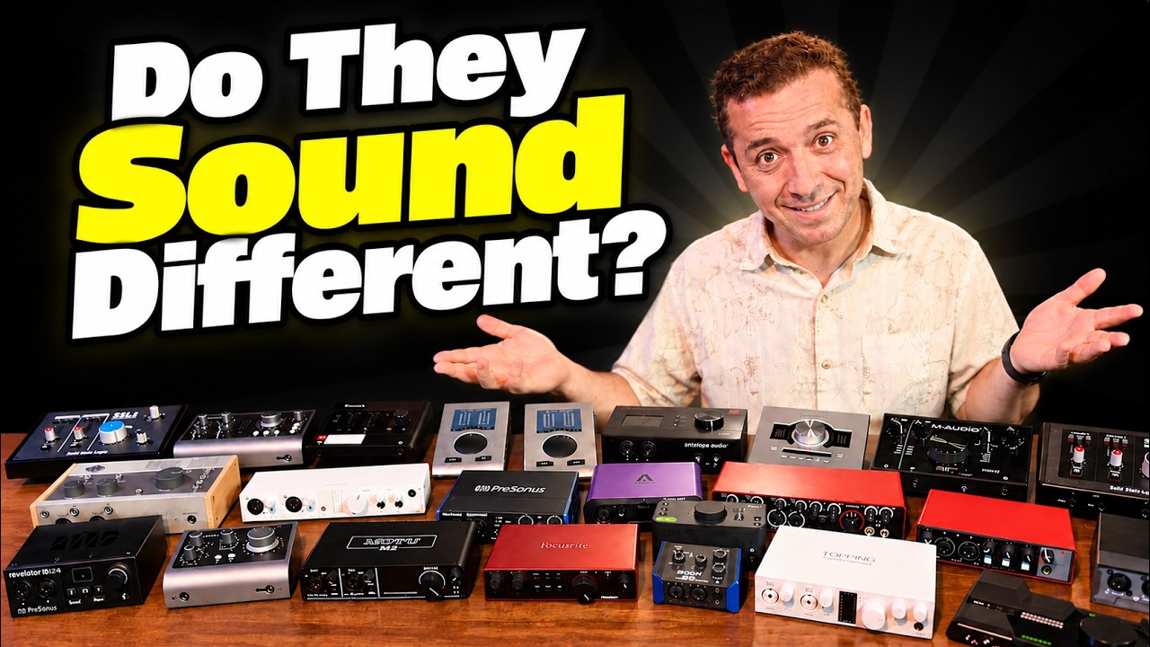 Tested: Do Audio Interfaces Really Sound Different? 