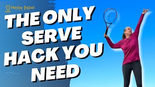 The Best Hack for a Better Tennis Serve for Tennis Players at ANY LEVEL