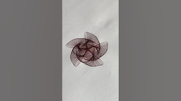 #spirograph #art #impossible #satisfying #pattern #handmade #noise #diy #shorts #relax #asmr #viral