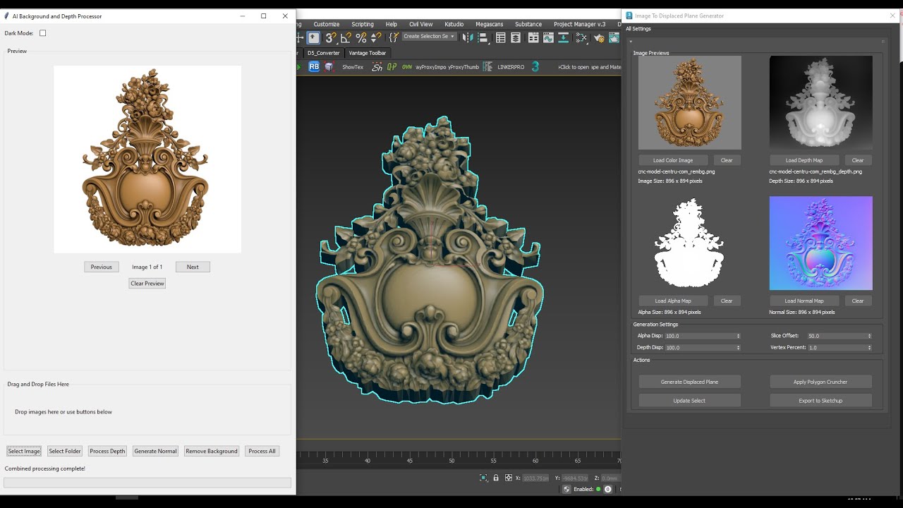 2d to 3d ai genarate 3dsmax scripts vray for sketchup youtube