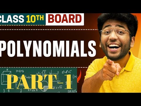 Polynomials Class 10 | Class 10 Maths Chapter 2 polynomials - YouTube