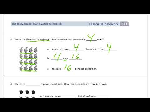 lesson 3 homework module 1 grade 3