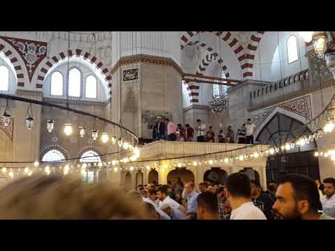 Şehzade Câmii 29.06.2018 cuma kameti okuyan Oğuzhan BAHTİYAROĞLU