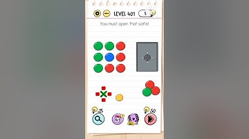 BRAIN TEST LEVEL 401 You must open this safe