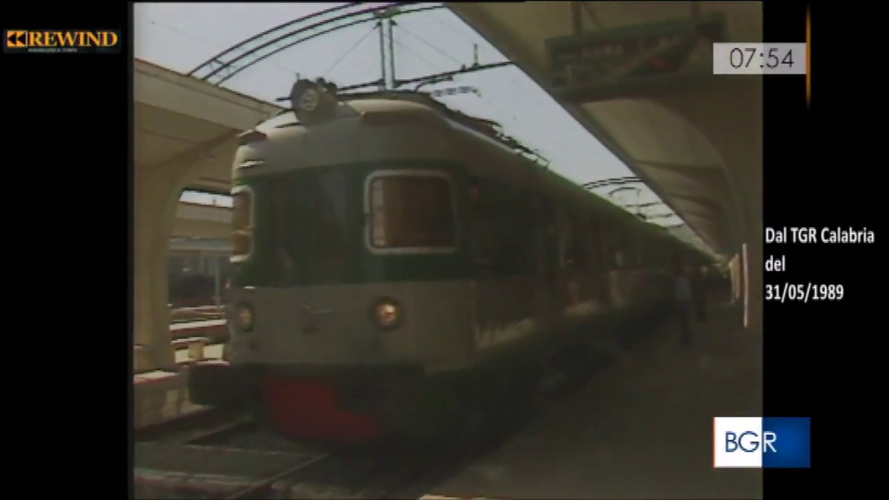 Intercity Cosenza - Roma Termini (31/05/1989)