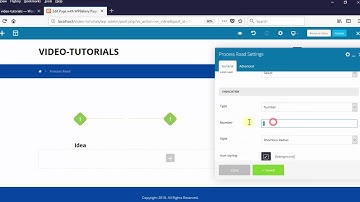 Process Line element - XTRA WordPress Theme