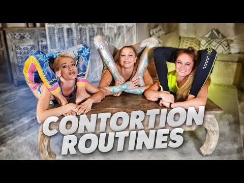 Contortion Routines - Circus Girls. FlexShow