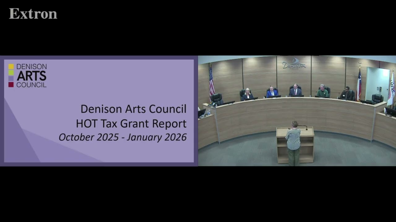 Denison, Texas City Council Meeting, February 16, 2026