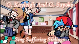 Suffering Glitches Suffering Siblings But Its Glitched Kayleigh & Glitched Sayoko Vs Bf