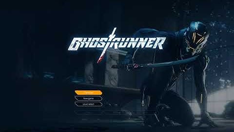Very good and very real Ghostrunner demo Speedrun