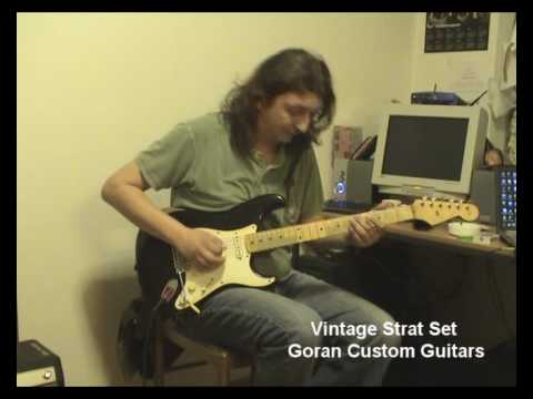 Vintage Strat Set Pickups Demo (Part 1) - Goran Cu...
