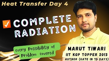 | Heat Transfer Day 4 | Radiation |