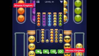 Emoji Sort - Puzzle Games All Levels GamePlay Android IOS (Level 61 - 62) screenshot 5