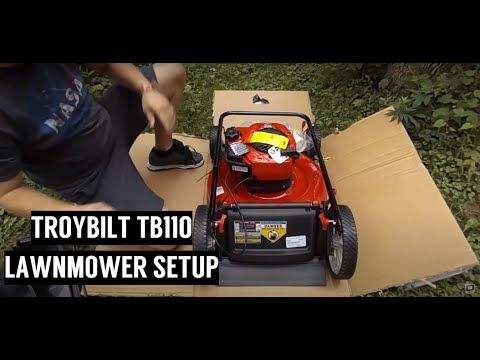 Video: Troy Bilt tb110 üzərindəki yağı necə dəyişirsiniz?