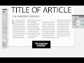 Type Setting 101: Part 3 of 3 - Adding Drop caps and pull quotes