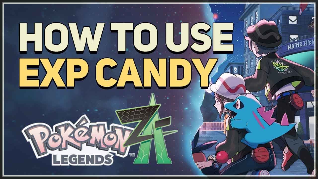 How to use Exp Candy Pokemon Legends Z-A - YouTube