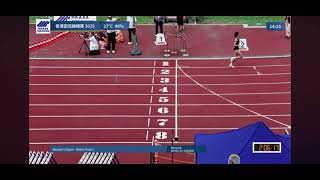 2025 홍콩육상선수권대회 여자 800m 결승 대한민국 이서빈 선수(2:21.59) 2위