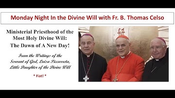 Lesson 3 - Ministerial Priesthood In the Divine Will - January - Fiat!