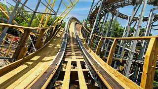 Zambezi Zinger - On Ride POV - New at Worlds of Fun