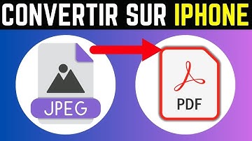 Comment Transformer Une Photo En Pdf Sur Iphone