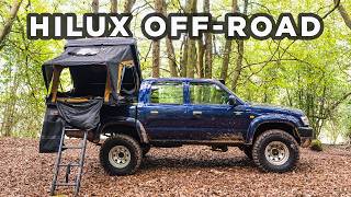 We took our Toyota Hilux OFF-ROADING!