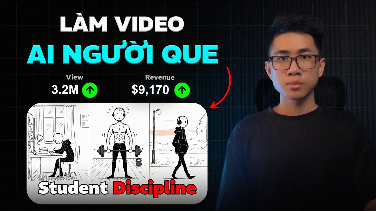 Hướng Dẫn tạo Video AI Hoạt Hình người que Stick Figure