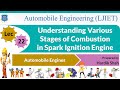L 22 Stages of combustion in SI engine | Automobile Engines | Automobile