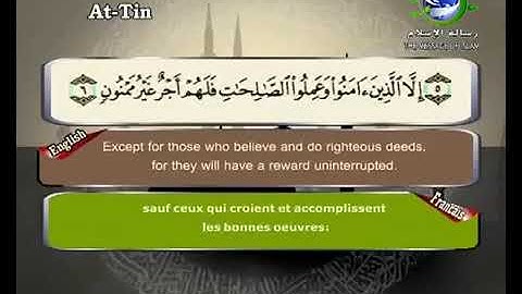 سورة التين بصوت سعد الغامدي Surat At Tin by Saad Al Ghamdy