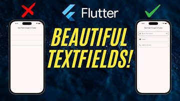 TextField Widget In Flutter - Intro & Styling Guide #1