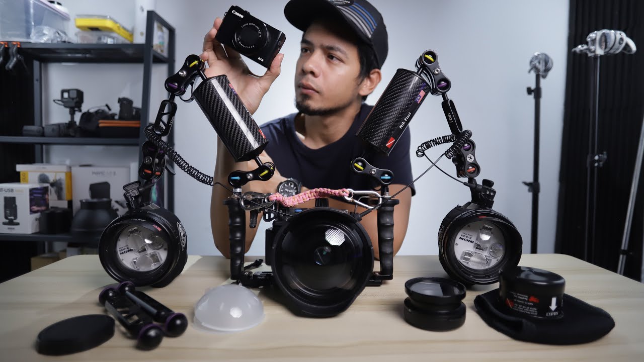 Setup Underwater Camera RM20,000 | ALATAN FOTOGRAFI BAWAH AIR 💦 - YouTube