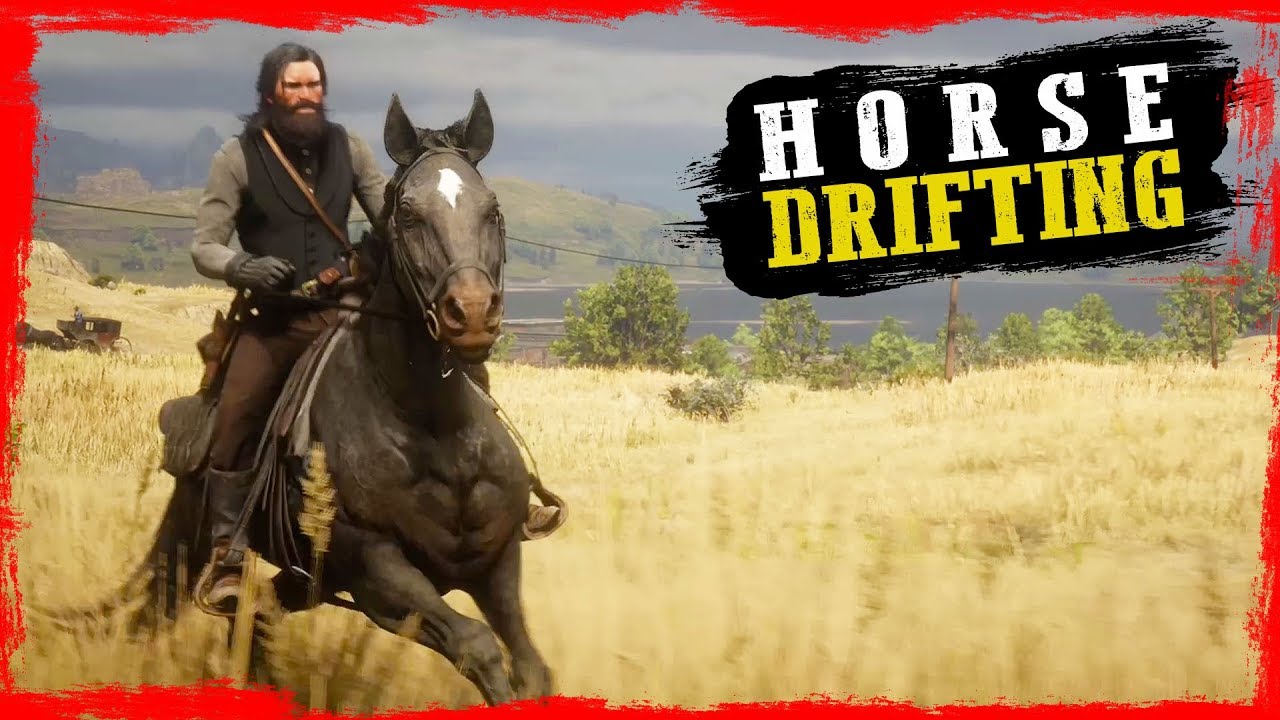 Drifting With A Horse In Red Dead Redemption 2 Gameplay🤠🤠🤠