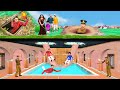 भूमिगत घर Build 20 Lakhs Underground House Swimming Pool Hindi Kahaniya हिंदी कहानियां Comedy Video