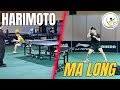 Perfect technique ma long tomokazu harimoto training at wttc durban 2023