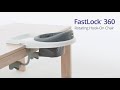 Chicco fastlock 360 hookon chair product demonstration