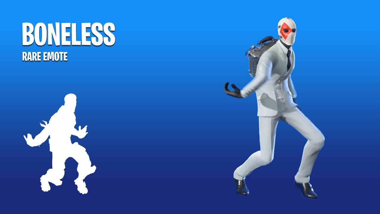 Boneless Emote Rare Dance Fortnite YouTube