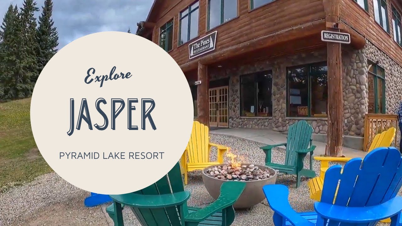 PYRAMID LAKE RESORT. Best places to stay in Jasper National Park.