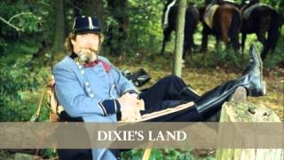 Video thumbnail of "American civil war music - Dixie's Land"