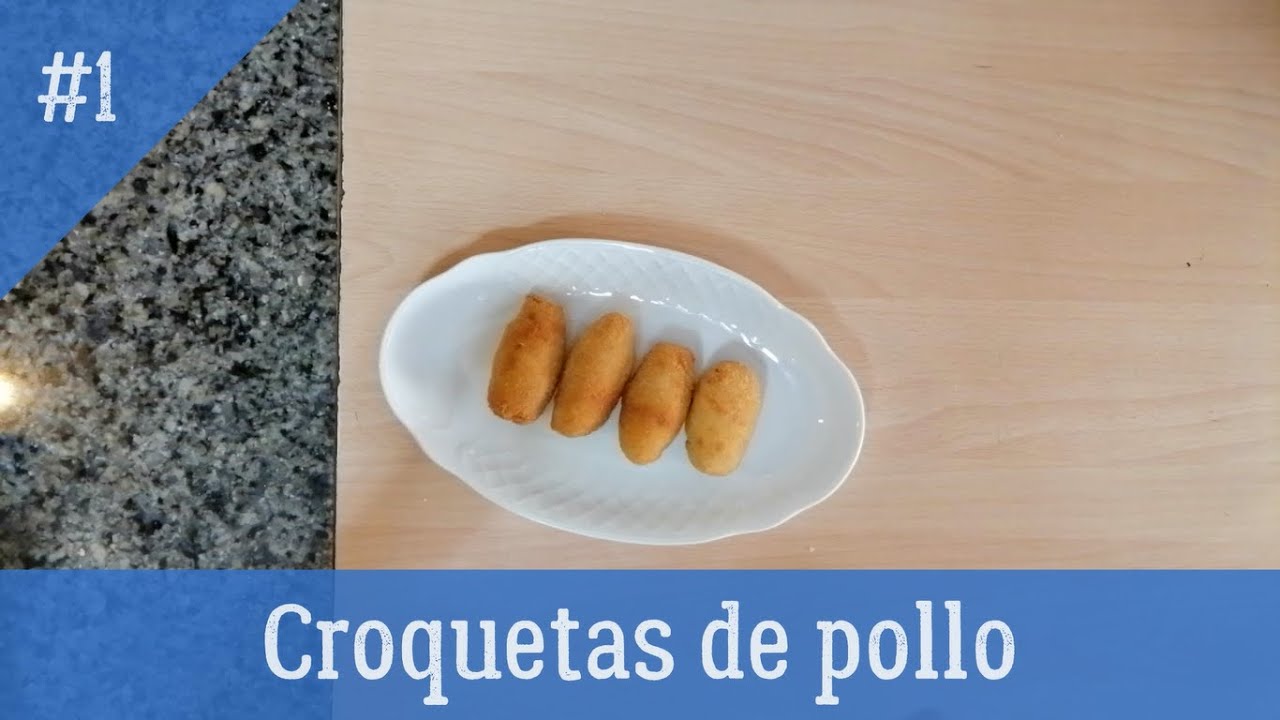 Croquetas de pollo. Receta de la abuela (GMH1V1) YouTube