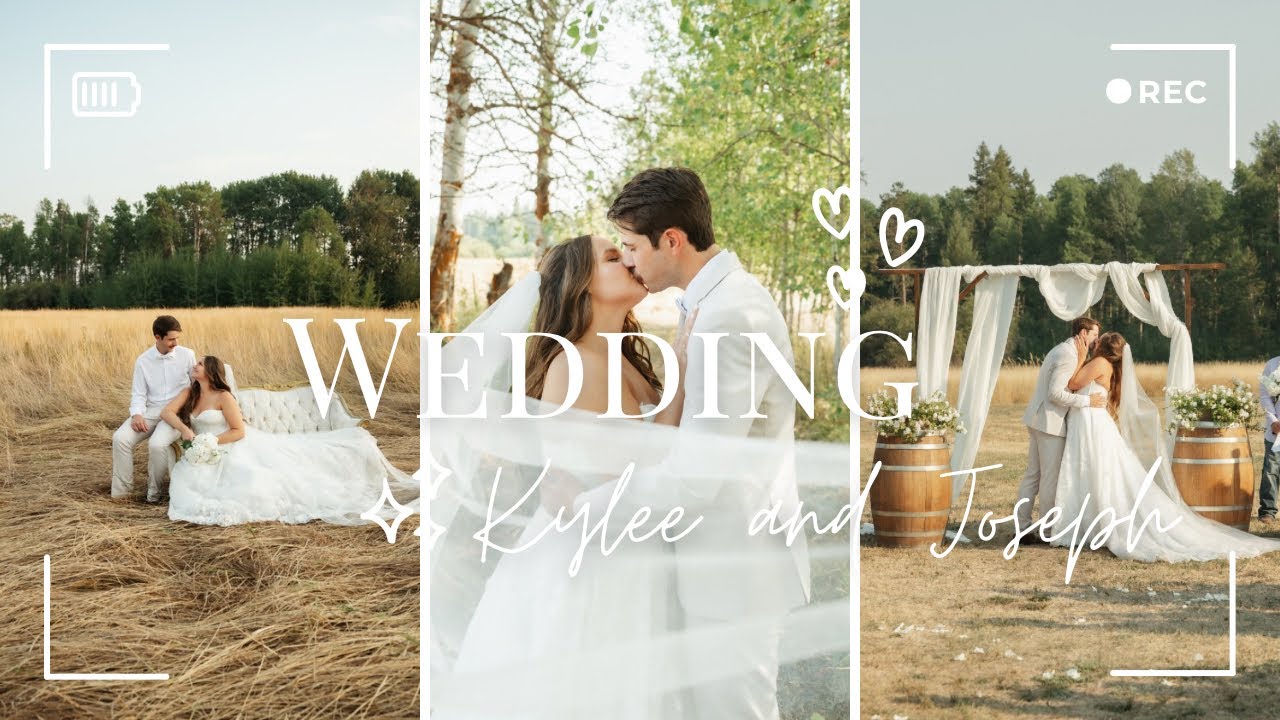 Kylee and Joseph | A Spokane Sunny Summer Barn Wedding