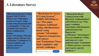 Pbl review:1 secure online voting system using block chain technology