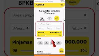 Gini cara ngajuin pinjaman dana tunai di #AdiraFinance #SahabatDanaTunai