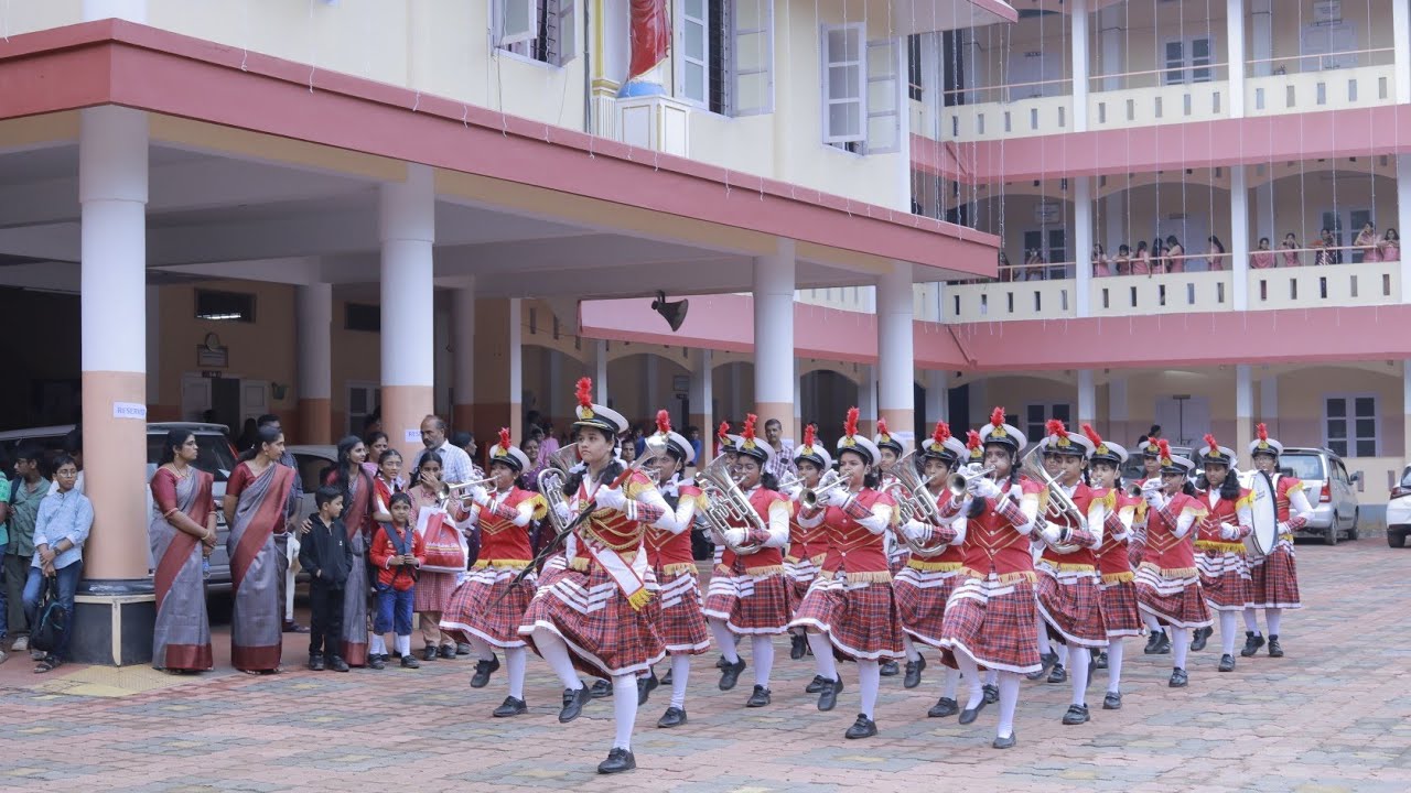 Great Band Display from best CBSE School of Kerala