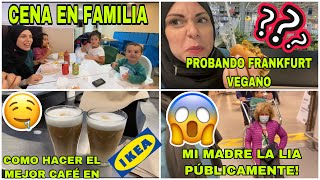 Vlog| Probando comida *VEGANA de IKEA*| Cenamos con mi SUEGRA y CUÑADO🇲🇦| nos DIVERTIMOS🔥