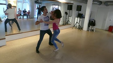 Zouk Demo to "Thinking out loud" Sensual Fusion Eduardo&Olga Frankfurt