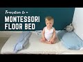 Transition from Co-sleeping To Montessori Floor Bed